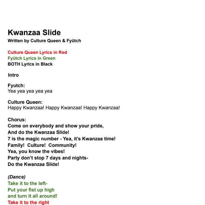 Kwanzaa Lesson Plan and Activity | Grades K-8