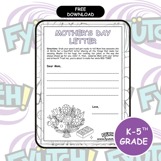 Celebrate Mom| Grades K-5