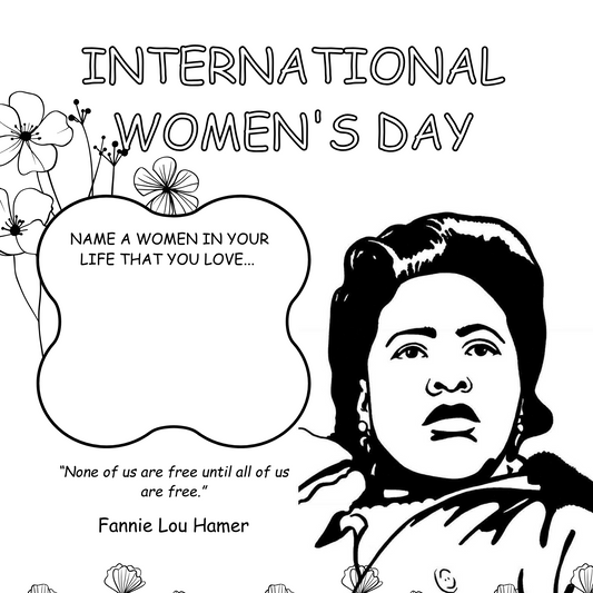 International Women’s Day Coloring Sheet | Grades K-5
