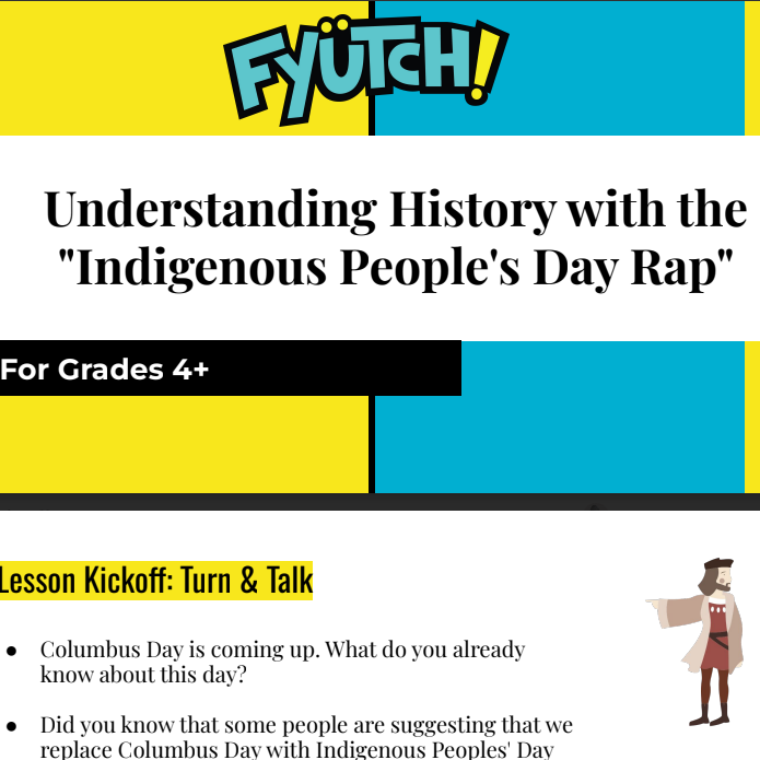 Indigenous Peoples Day | Native American Heritage | Lesson Plan | Grades 4+